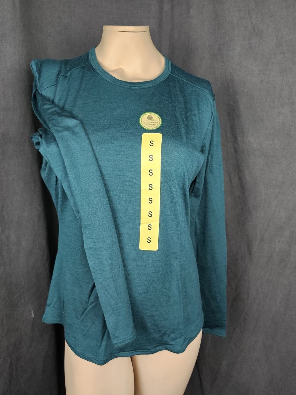 Seg'ments 100% Merino Wool Women S Shirt Long Sleeve Thermal Base Layer Hiking